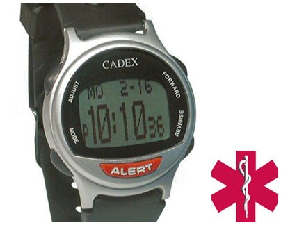 Medizinische Uhr CADEX® schwarz
