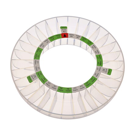 EDOSO Smart Automatický Elektronický Dávkovač Liekov DoseControl | Model 2021 | Priehľadný kryt | České šablóny